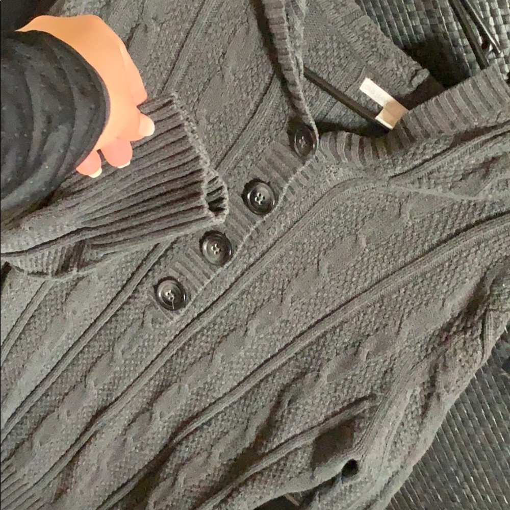 Thick warm sweater last forever